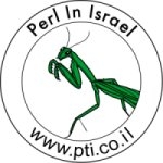 Perl Training Logo: Praying Mantis